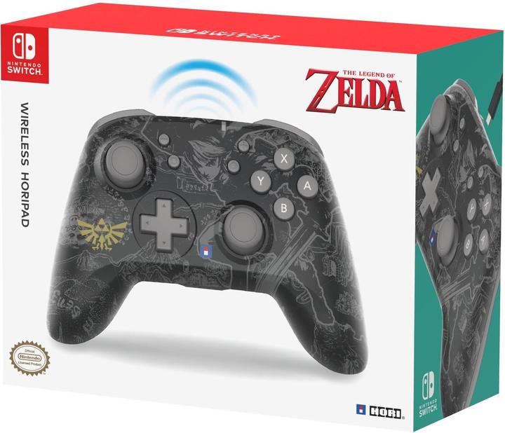 Actual product image HORI Wireless Horipad - The Legend of Zelda (Switch)