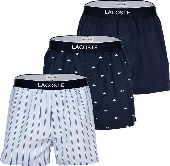 Lacoste Pack De 3 Caleçons