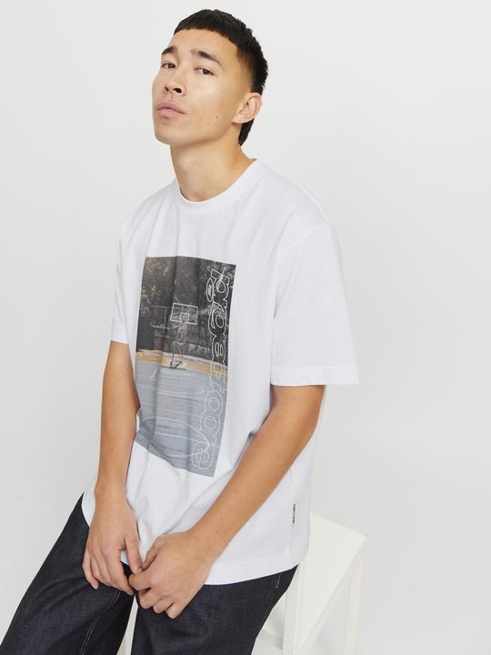 Produktbild Jack & Jones Gedruckt Rundhalsausschnitt T-shirt T-shirt (XS)