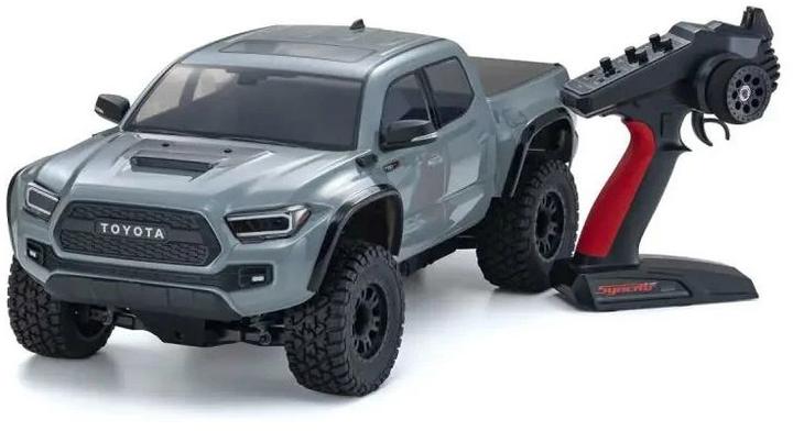 Actual product image Kyosho Trophy Truck Toyota Tacoma TRD Pro KB10L Grey, ARTR, 1:10 (ARR Almost Ready to Run)