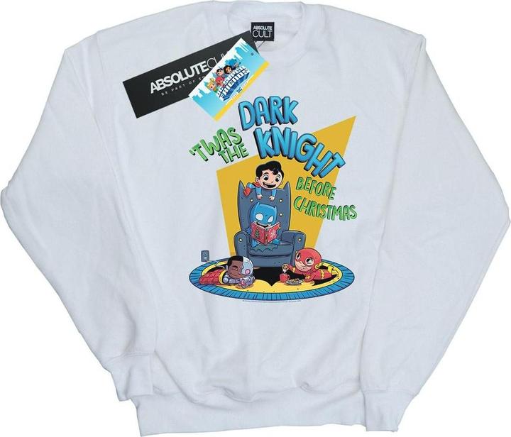 Super Friends Dark Knight Before Christmas Sweatshirt (S)