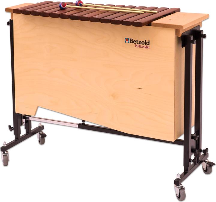 Actual product image Betzold Musik Bass xylophone + stand cart (Xylophone)
