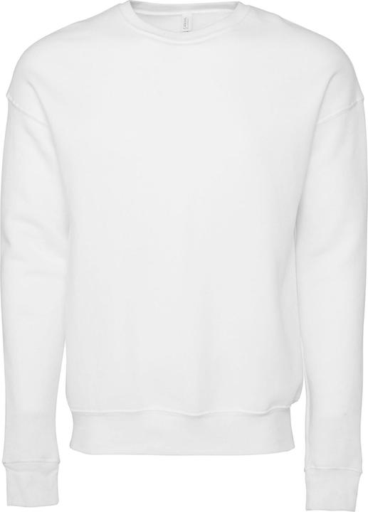 Bella Canvas Fllece mit überschnittenen Schultern (XL)