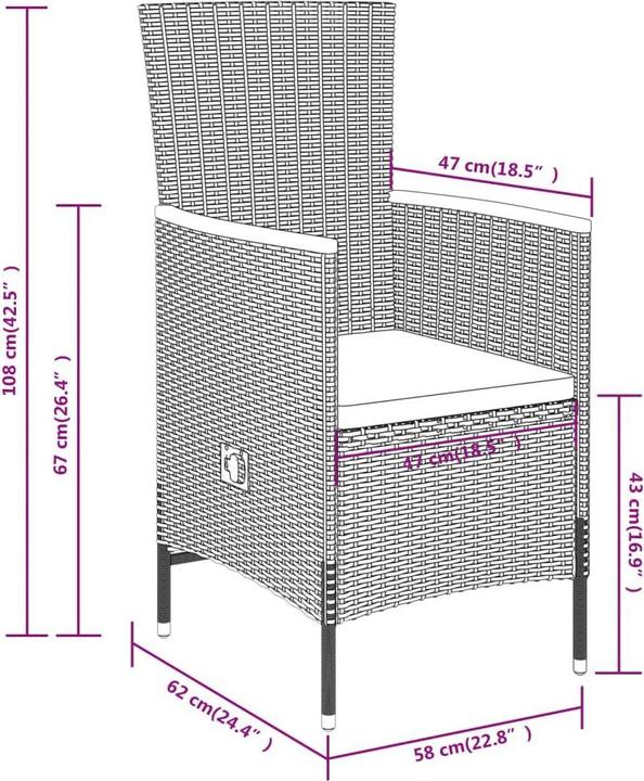 Actual product image VidaXL Nyala (140 cm)