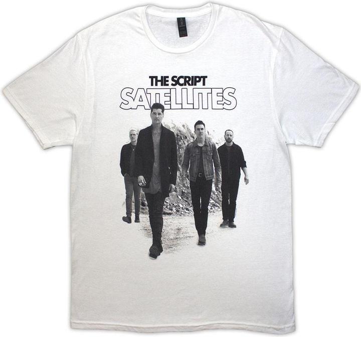 Immagine prodotto The Script Satellites Maglietta Foto della Band Adulto Unisex (L)