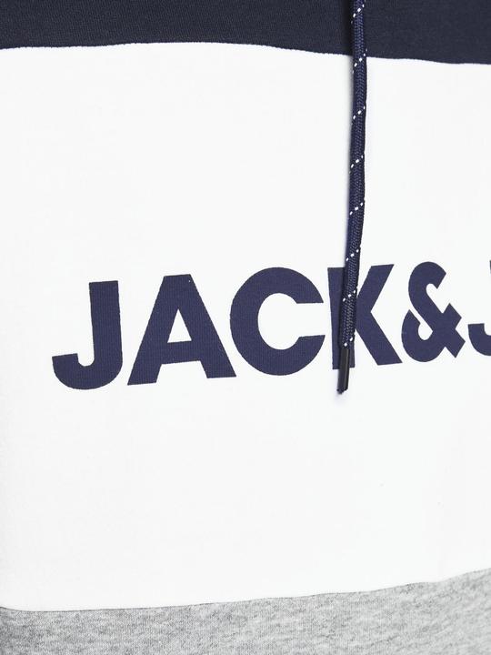 Immagine prodotto Jack & Jones Felpa con cappuccio con logo Colourblocking Logo (M)