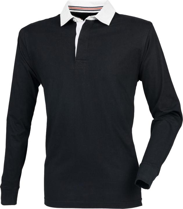 Front Row Premium Longsleeve RugbyShirt PoloHemd langärmlig