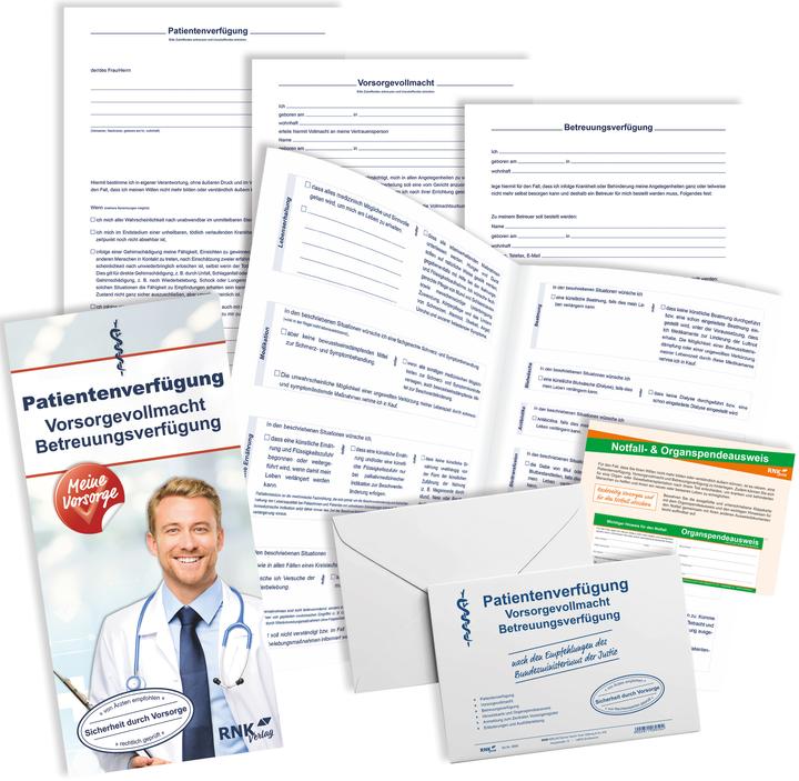 Image du produit Rnk Éditeur Formulaires de directives anticipées 2895 (10 x)