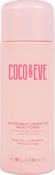 Produktbild Coco & Eve Antioxidatives feuchtigkeitsspendendes Milchtonikum mit Hyaluronsäure, Niacinamid und Probiotika (Tonic, 100 ml)
