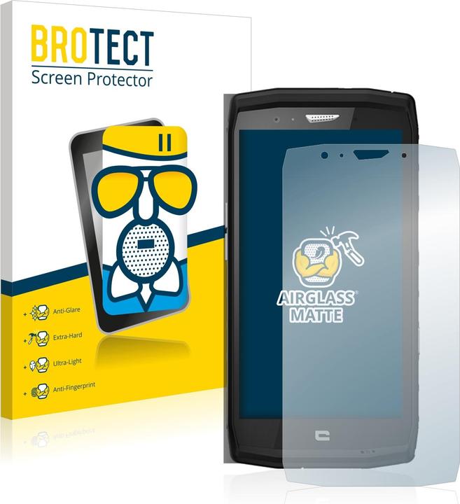 Produktbild BROTECT AirGlass Panzerglasfolie Matt (1 Stück, Crosscall Trekker-X4)