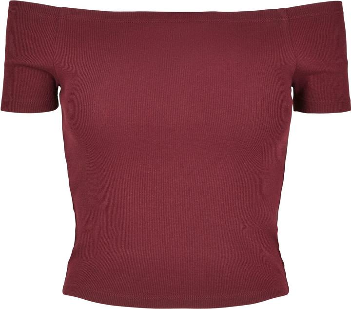 Image du produit Urban Classics Ladies Off Shoulder Rib Tee (XS)