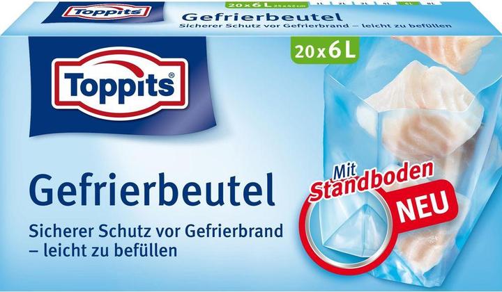 Actual product image Toppits Freezer bag (20 x)