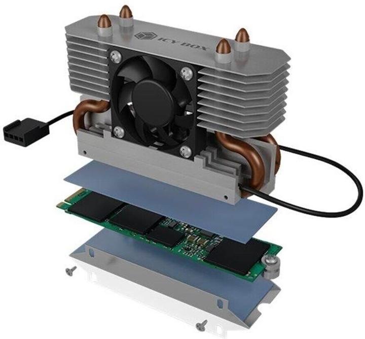 Produktbild Icy Box Kühlkörper IB-M2HSF-702