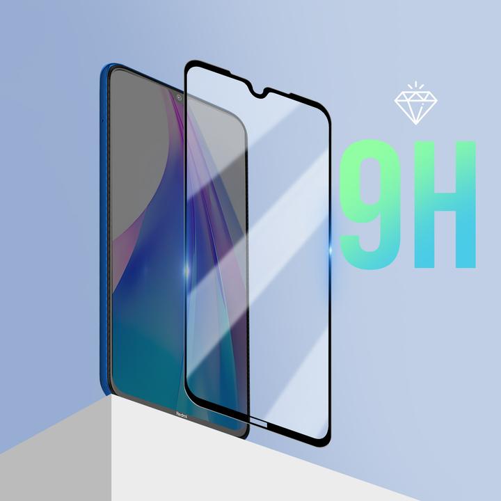 Image du produit Avizar Film de protection en verre blindé 9H (1 pièce(s), Xiaomi Redmi Note 8T)