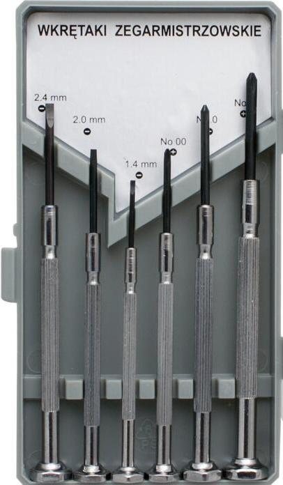 Image du produit Proline 10229 Tournevis pour montres Ni-Cr-Mo, jeu de 6 pièces