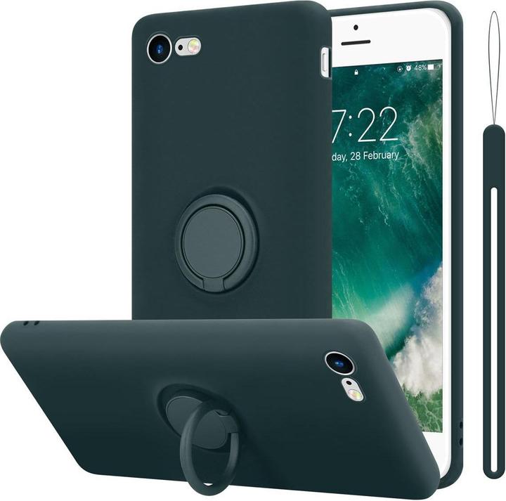 Produktbild Cadorabo TPU Liquid Ring Silicone Case Hülle (Apple iPhone 7, Apple iPhone SE (2nd Gen))