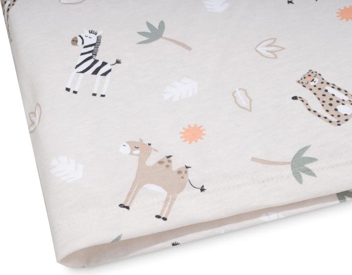 Productafbeelding Julius Zöllner Jersey hoes Loop Comfy voor aankleedkussen Softy, savannah beige (85 x 75 cm)