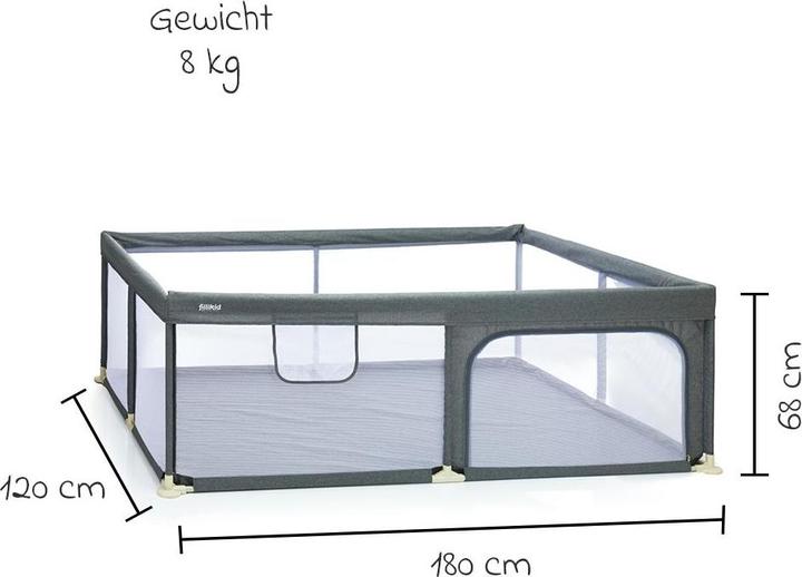 Actual product image Fillikid Rio XL (120 cm, 180 cm)