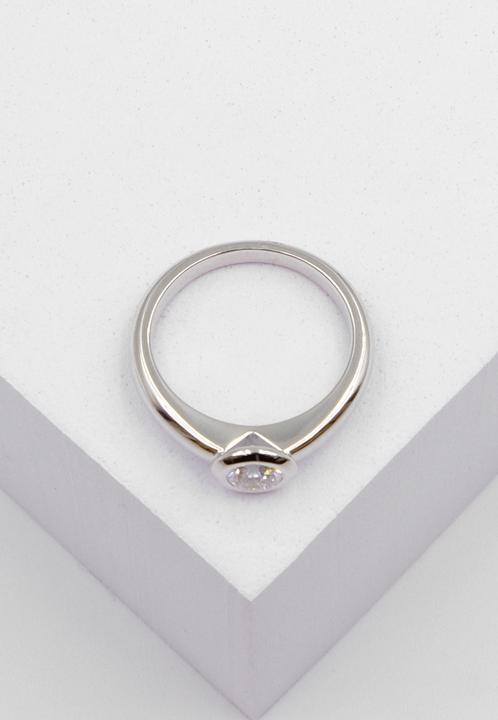 Actual product image Muau Solitaire (50, 750/18 K Gold)
