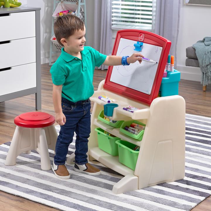 Produktbild Step2 Flip & Doodle Easel Desk With Stool