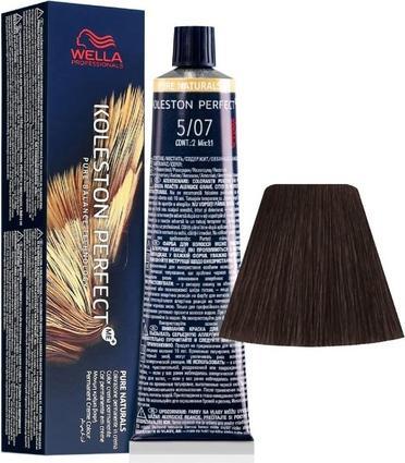 Actual product image Wella Koleston Perfect ME+ Pure Naturals (5, 07)