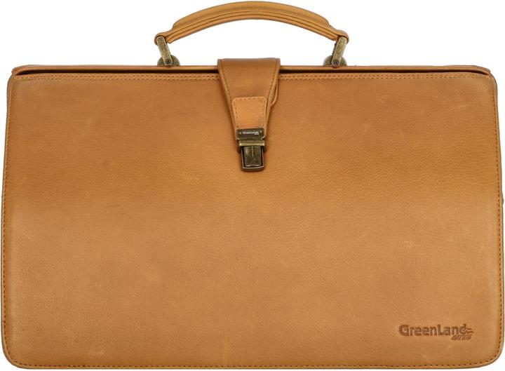 Immagine prodotto Greenland Nature Valigetta medico in pelle 40 cm (21 l, Bagaglio a mano (fino a 50 litri))