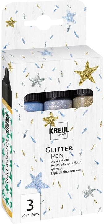 Image du produit Kreul Stylo à paillettes (Argent, Or, 29 ml)