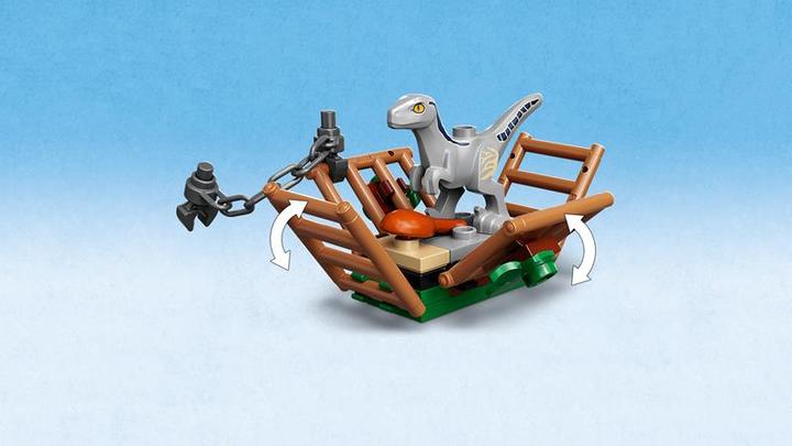 Actual product image LEGO Blue & Beta in the Velociraptor Trap (76946, LEGO Jurassic World)