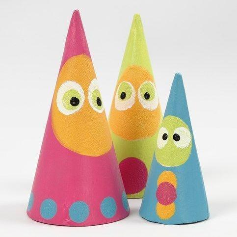 Actual product image Creativ Company Cardboard cone, long
