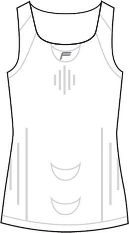 Image du produit Fuse F Lite Body Megalight 140 Tanktop Woman, Blanc, M (M)