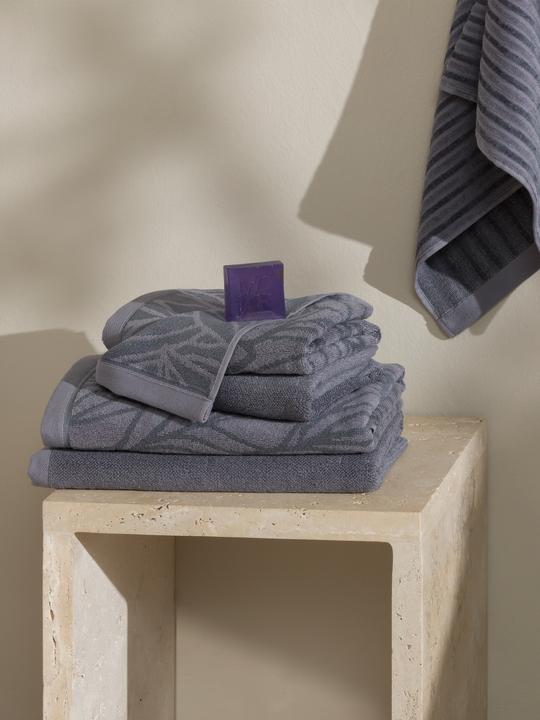 Actual product image Möve Monochrome Organic lines Handtuch 50x100 (50 x 100 cm)