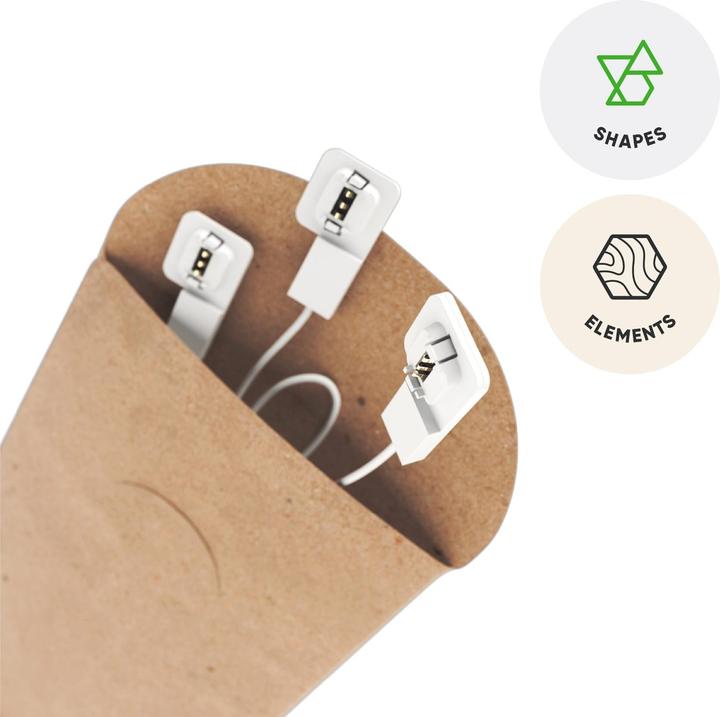 Actual product image Nanoleaf Shapes Flex Linkers