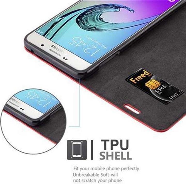 Actual product image Cadorabo Book Invisible Magnet Cover (Samsung Galaxy A7 (2016))