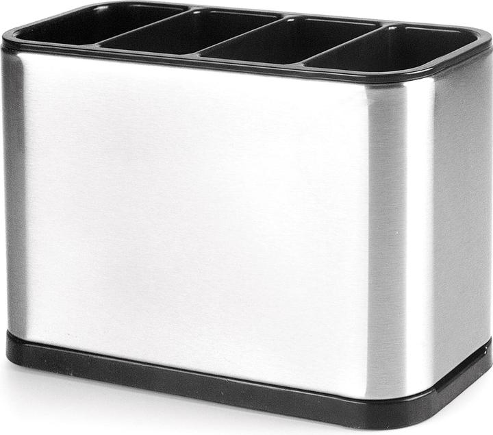 Actual product image Ibili Besteckbehälter 4 Fächer 18 x 18,5 x 13 cm Aufbewahrung für Besteck, robustes Material