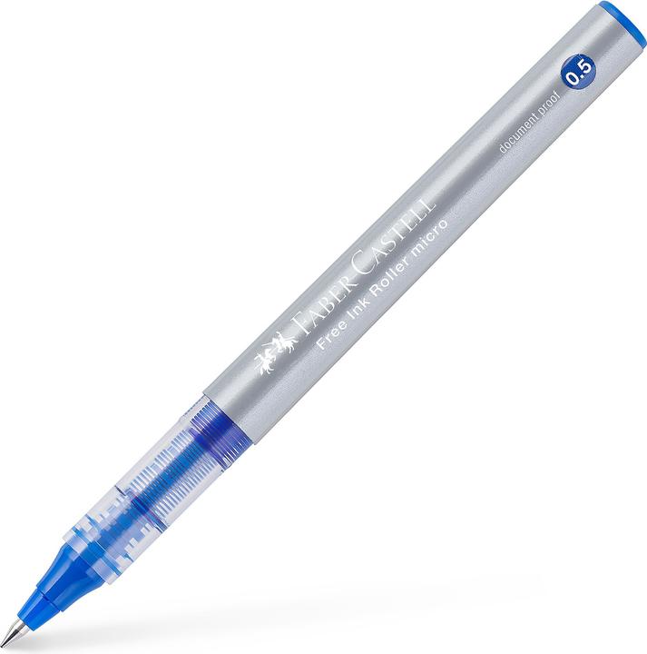 Actual product image Faber-Castell FREE INK - Scooter (Silver, Transparent, Blue, 1 x)