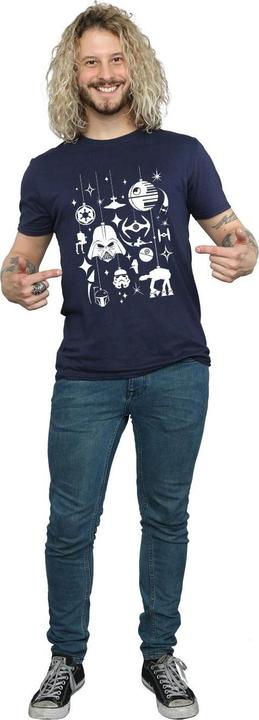 Produktbild Star Wars Christmas Decorations TShirt (S)