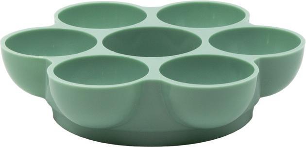Actual product image Tromco Egg cup / egg holder for 6 eggs with spice shaker holder (1 x)