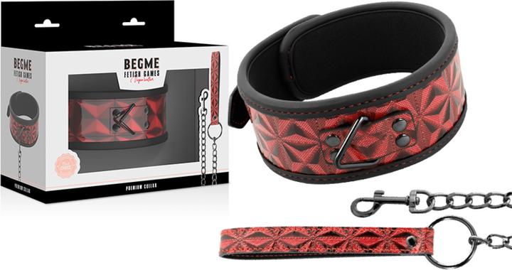 Produktbild Begme Red Edition Vegane Lederhalskette