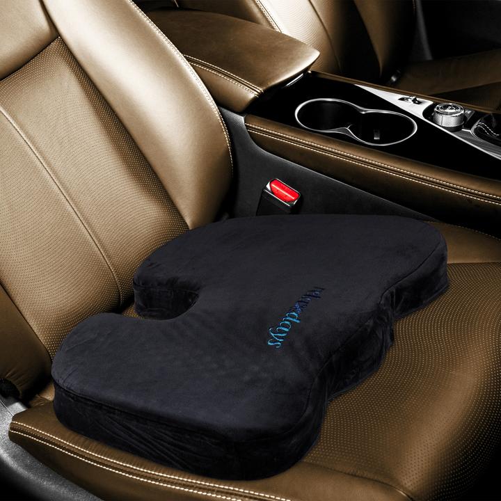 Actual product image Relaxdays Orthopaedic seat cushion (46 x 36 x 7 cm)