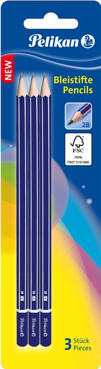Produktbild Pelikan Bleistift Härtegrad 2B (0.40 mm, 2B, 3 x)