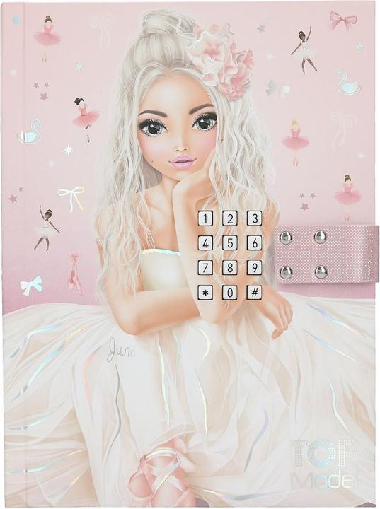 Produktbild Magni DEPESCHE TOPModel Geheimcode Tagebuch BALLET mit Sound rosa (Liniert, Harter Einband)