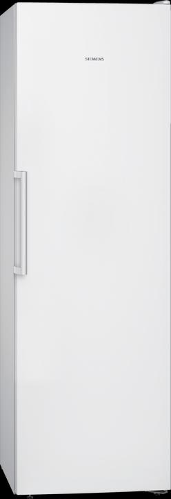 Produktbild Siemens iQ300, free-standing freezer, 186 x 60 cm, White, GS36NVWEP (Freistehend, 242 l)