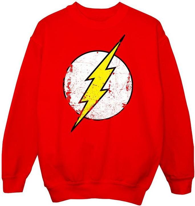Actual product image The Flash Boys Distressed Logo Cotton Sweatshirt (116)