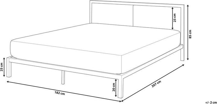 Produktbild Beliani Clamart (180 x 200 cm)