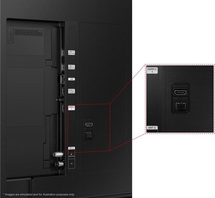 Image du produit Samsung QE55Q60B (55", Q60B, QLED, 4K, 2022)