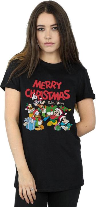 Immagine prodotto Disney Mickey And Friends Winter Wishes Maglietta Ampia Donna (3XL)