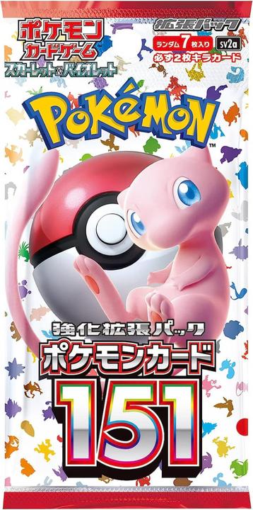 Image du produit Pokémon Scarlet & Violet - 151 (Japonais, Affichage du booster)