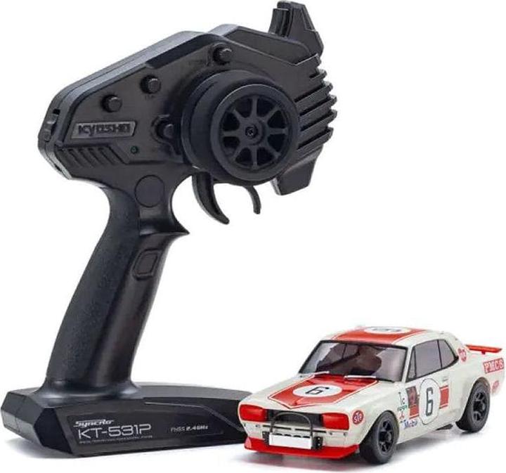 Image du produit Kyosho Mini-Z MA020 Nissan Skyline 2000GT-R AWD Rouge, ARTR, 1:27 (Presque prêt à être conduite)