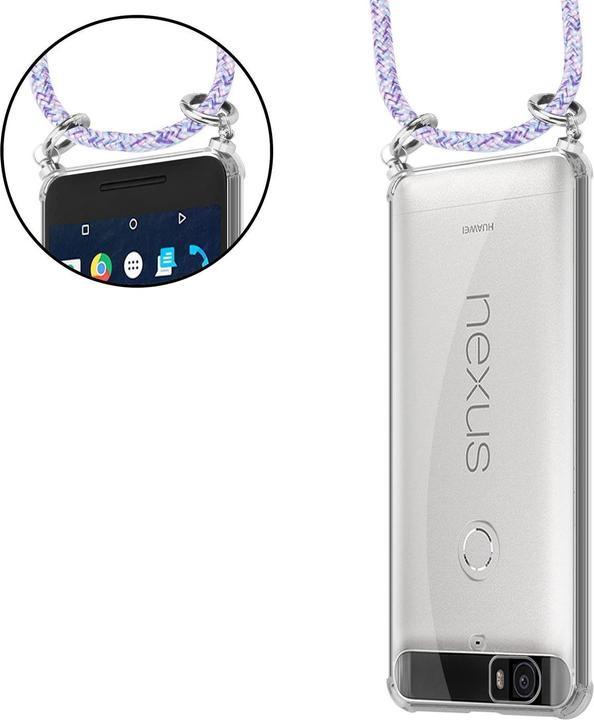 Produktbild Cadorabo TPU Handy Kette SILBER Cover