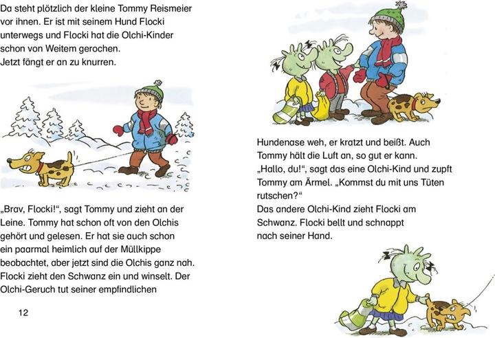 Actual product image Die Olchis feiern Weihnachten (German, Erhard Dietl, 2019)